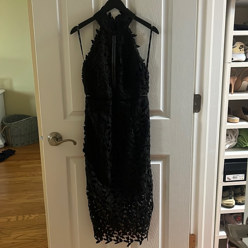 Black formal dress